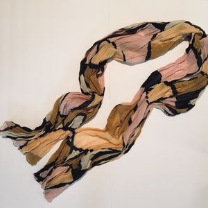 J. Crew Light Weight Printed Scarf